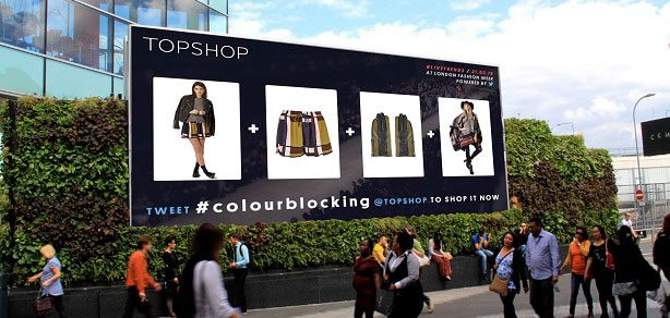 topshop london fashion week 2015 marketing campaign